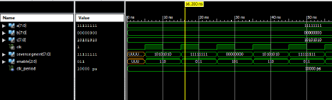 simulator output