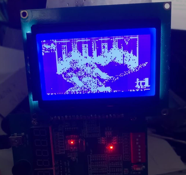 Adventures in hardware, part 10 - FPGA serial display | Juraj's Blog
